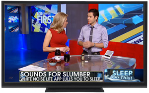 White Noise Lite on Fox and Friends First