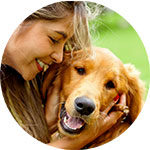 White Noise User with Dog