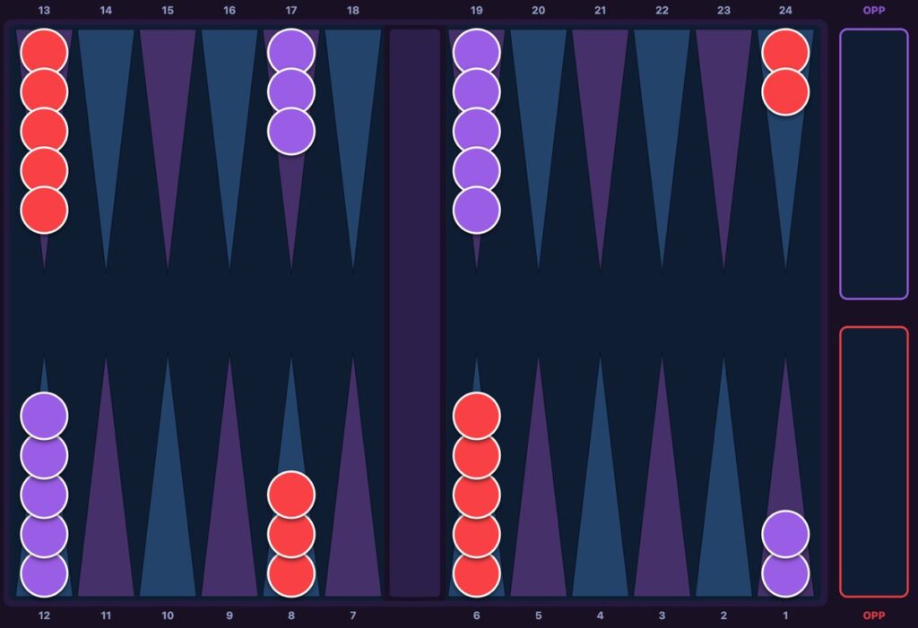 Play Backgammon Online at BoardGameUniverse.com