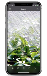 White Noise App by TMSOFT for creating a good environment for sleeping