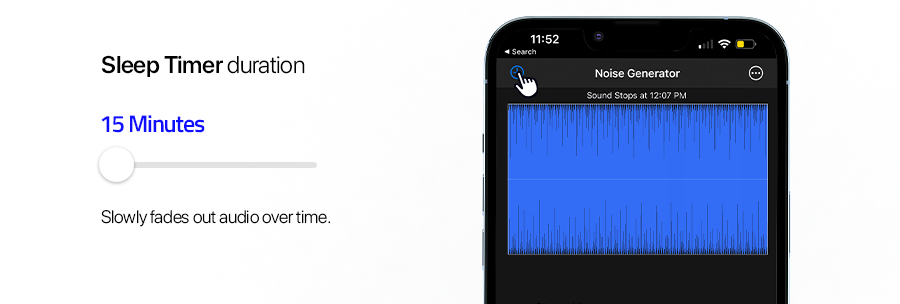 Noise Generator Timer Feature