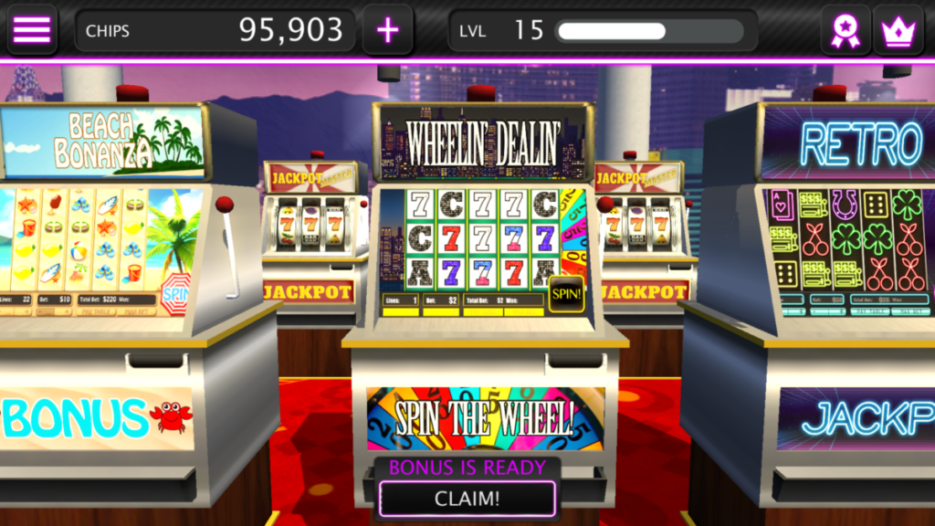 Video Slot Machine Slots Champion Game